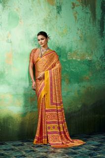 Rajtex pure ajrakh-039 saree indian ladies clothes wholesalers